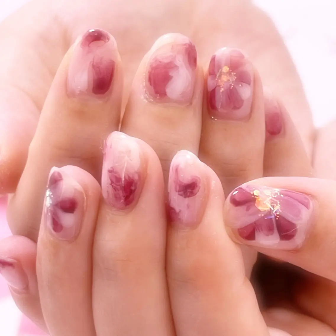 ネイル ハンドネイル 梅島の ネイル屋さんのネイルデザイン
