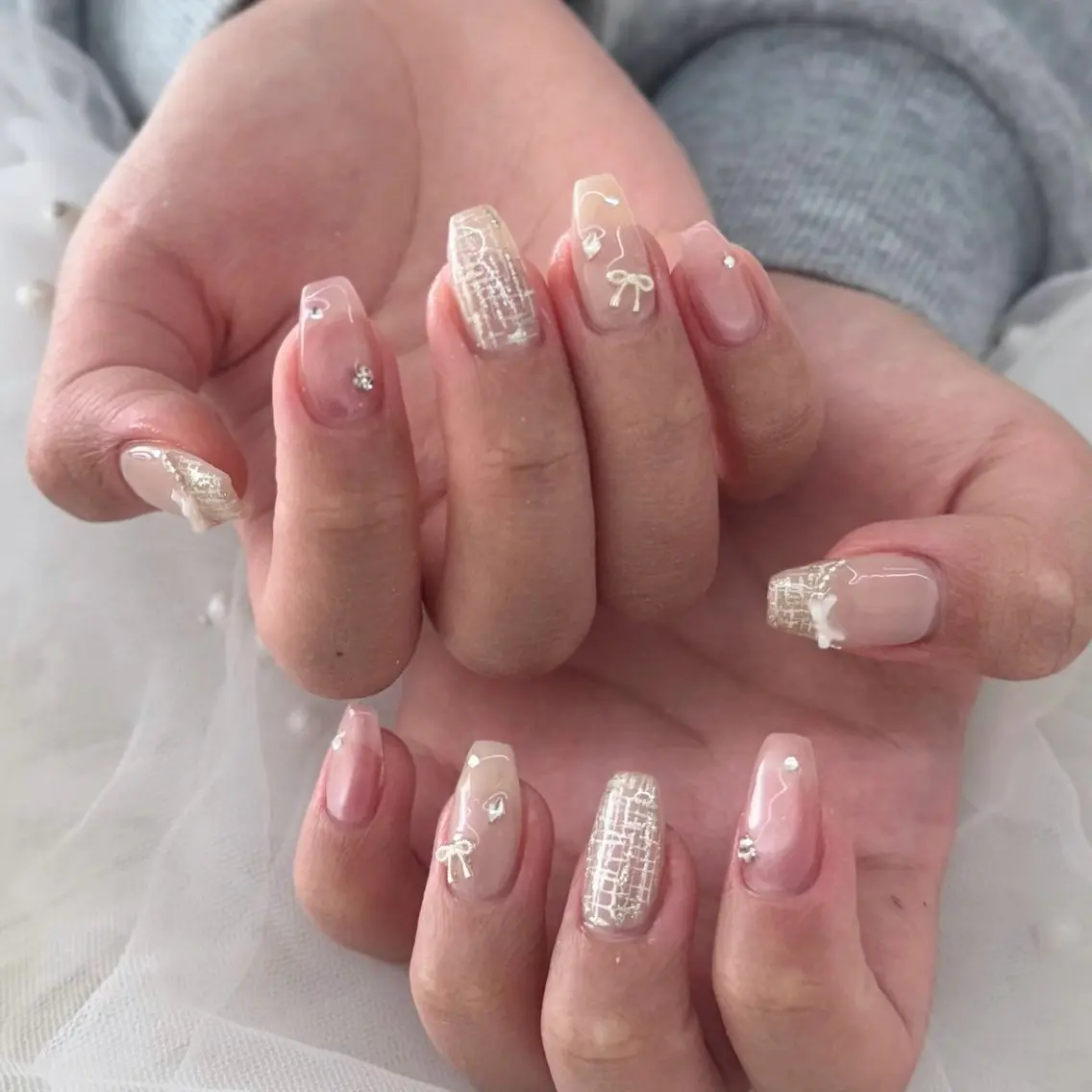 オフなし✨再来様限定💕︎おまかせデザイン🎶¥8,000(パラジェル使用)の写真