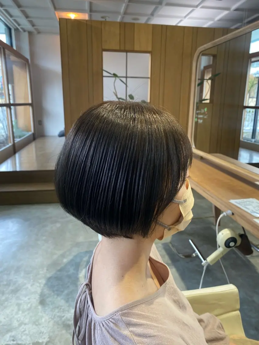 ショート カラー ボブ MIKU ／fulamのヘアスタイル
