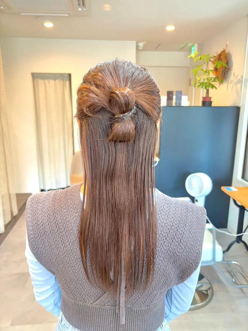 ロング rinrin 天文館のヘアスタイル