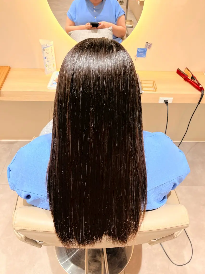 ロング 縮毛矯正 🌼 ほのか🌼のヘアスタイル