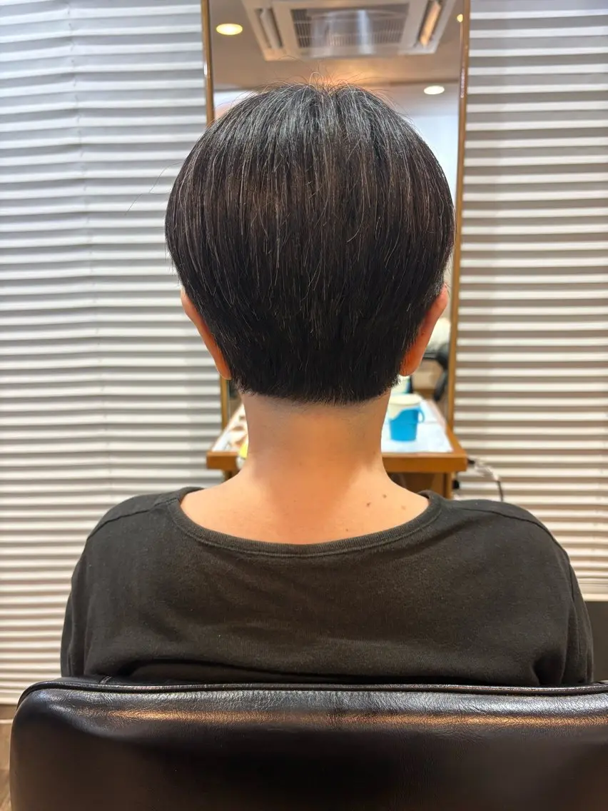 ショート 扇 空のヘアスタイル