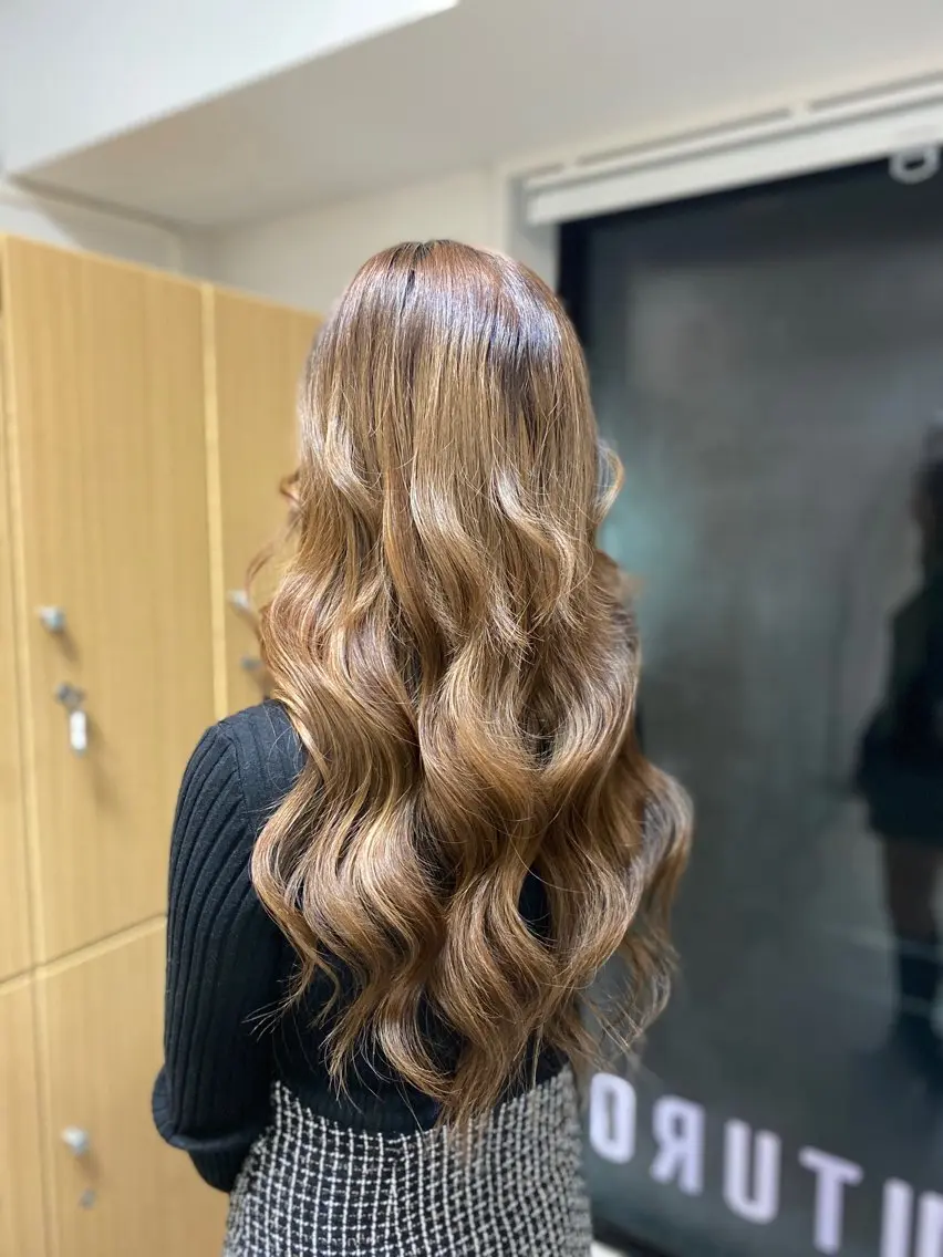 【💖高級毛💖】プルエクステ《✨️プラチナロング✨️》（52cm）70本​〜​の写真