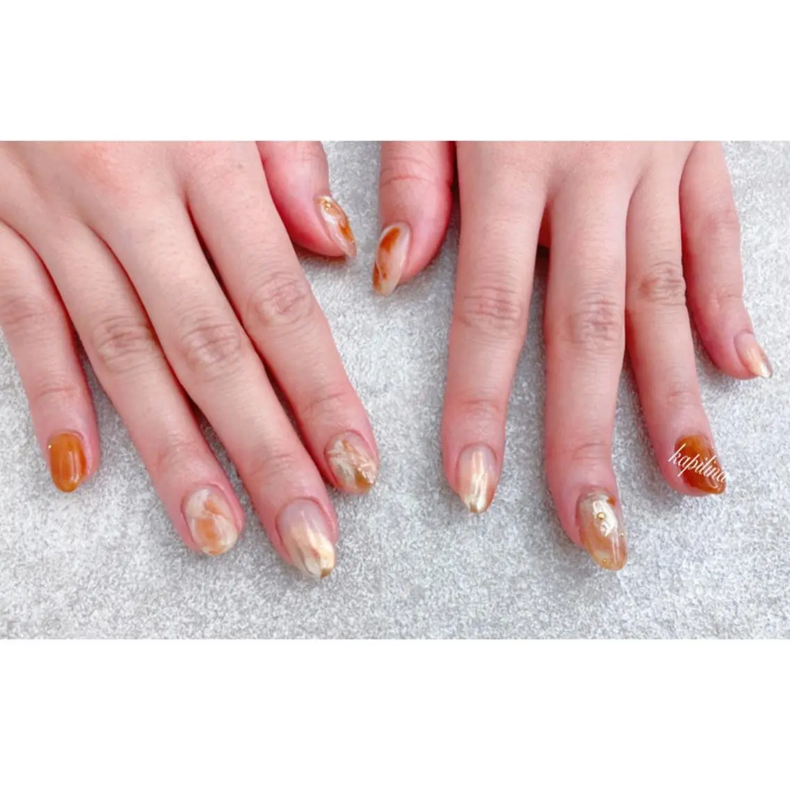 セミロング ハンドネイル kapilina salonの眉毛・アイブロウイメージ