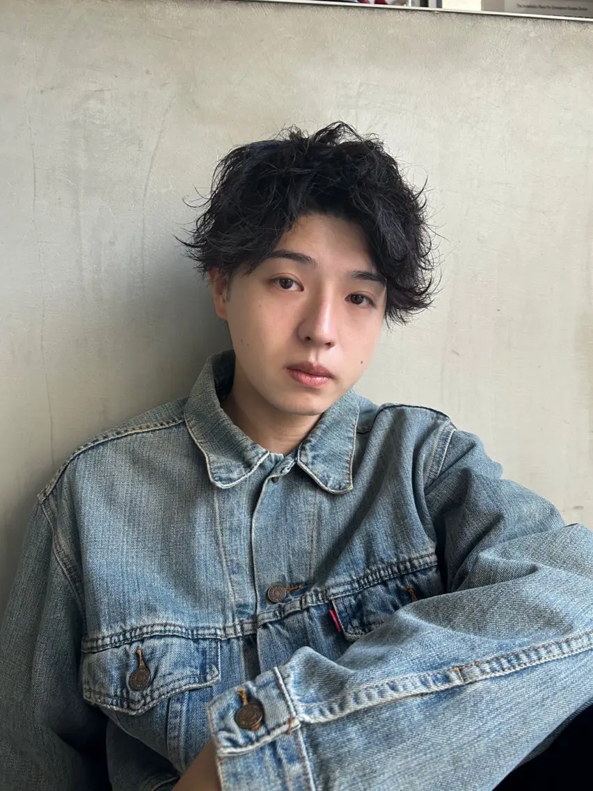 メンズ メンズ清潔感のプロ 💈メンズパーマ藤田のヘアスタイル