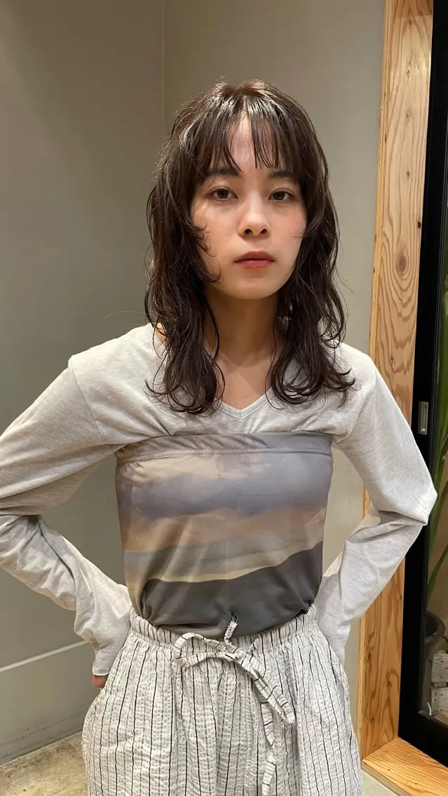 ミディアム パーマ 原宿/ケパーマ 🧺ユウマのヘアスタイル