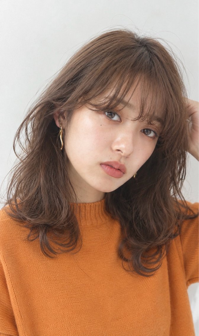 セミロング Verde西院店 ＫＡＲＥＮ💗のヘアスタイル