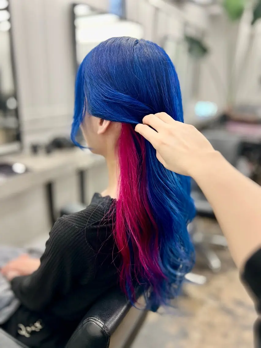 カット+ダブルカラー（ブリーチ2回）🌈の写真