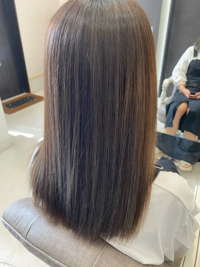 ロング カラー イルミナカラー ヘアカラー 沼田 孝志のヘアスタイル