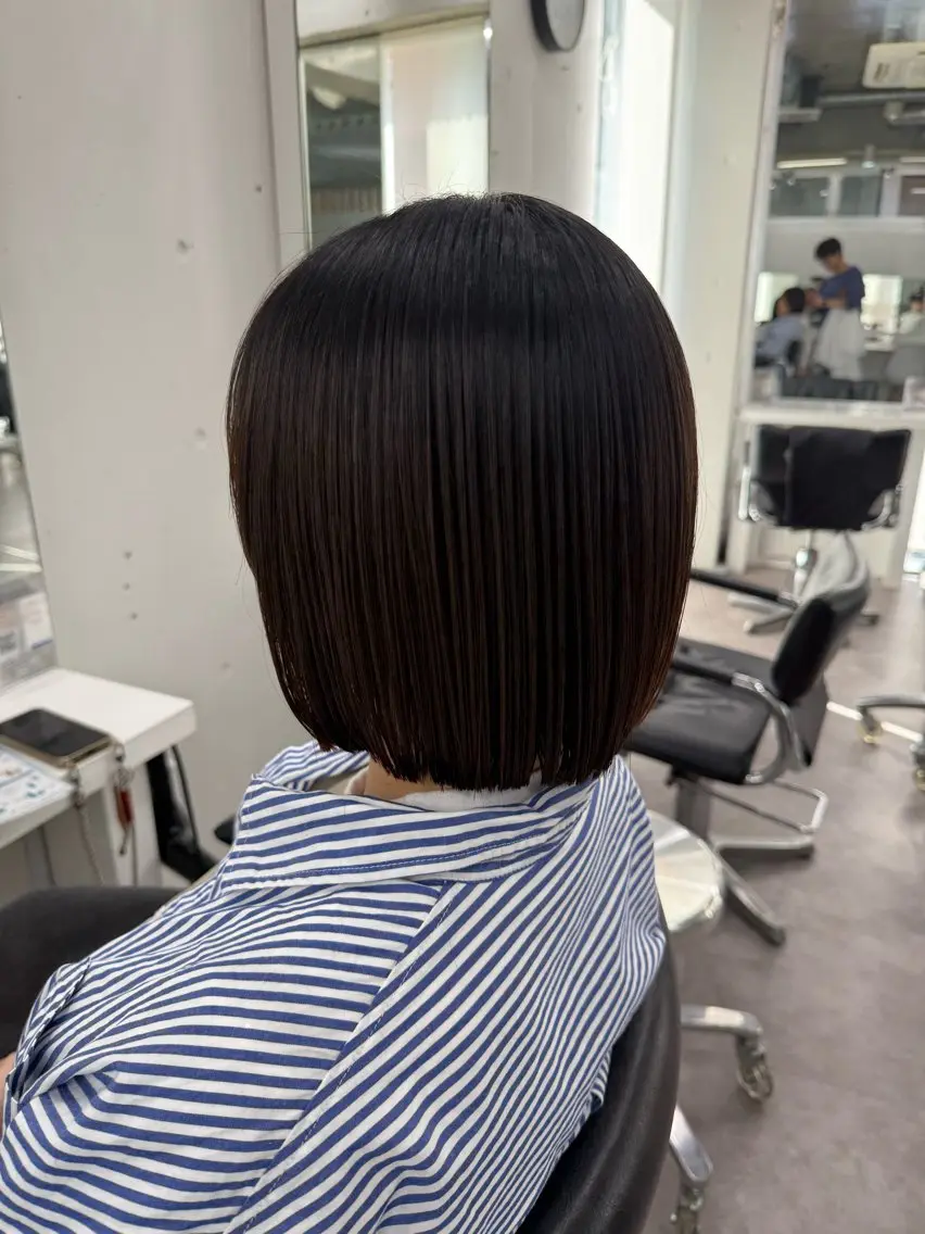 カット＋縮毛矯正＋aujua treatmentの写真