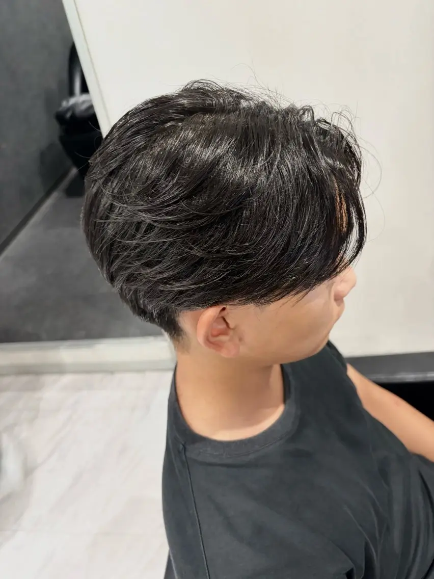 メンズ カット 縮毛矯正 メンズスタイル 歩夢のヘアスタイル