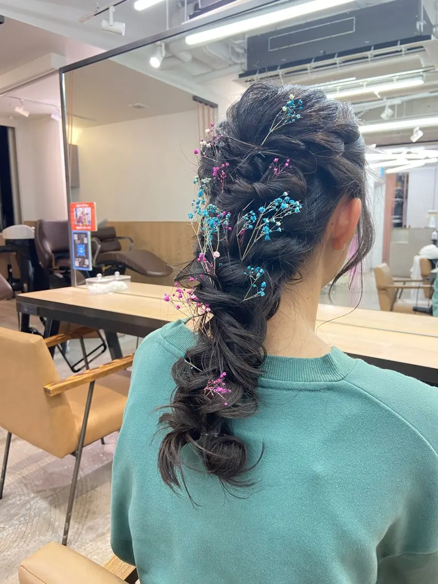 ロング ヘアアレンジ OjOmano 🫧パラキー🫧のヘアスタイル