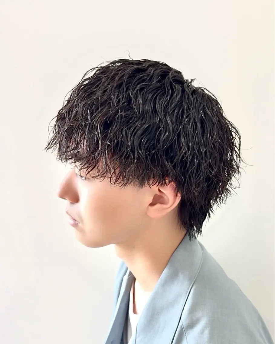 パーマ メンズ メンズパーマ カット パーマ ☆★メンズ特化★☆ 川地由麿のヘアスタイル