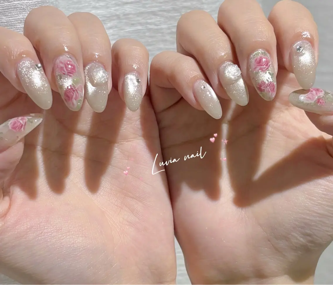 ネイル ハンドネイル 🧸Luvia nail✨のネイルデザイン