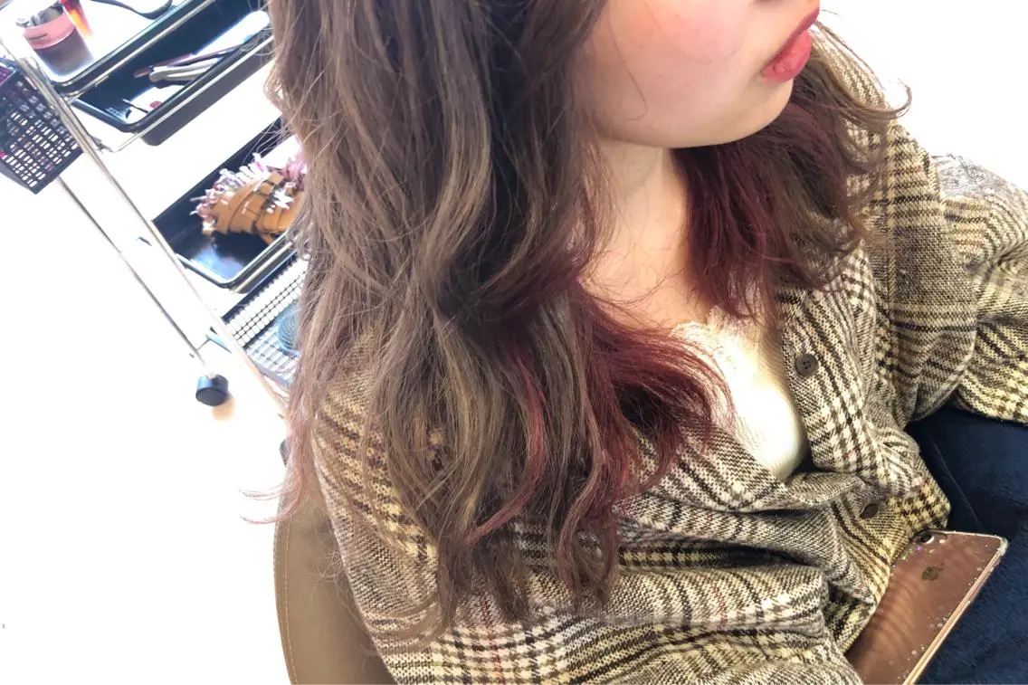 セミロング 松田 みのりのヘアスタイル
