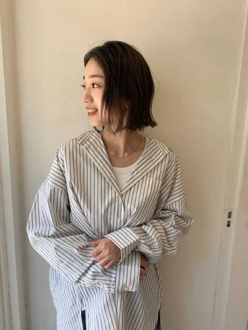 ショート カラー ボブ 【takk】 ナカヤママサヨシのヘアスタイル
