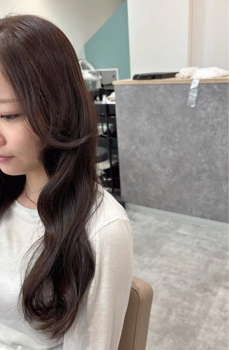 ロング カラー Rangali Rinのヘアスタイル