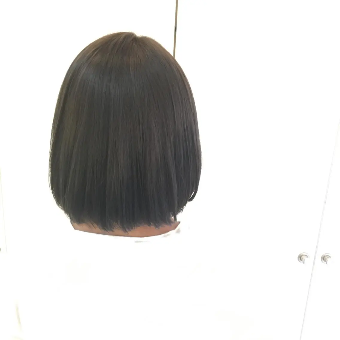 ミディアム カラー ダークグレー 広がり、まとまらない お悩み改善/ 中田のヘアスタイル