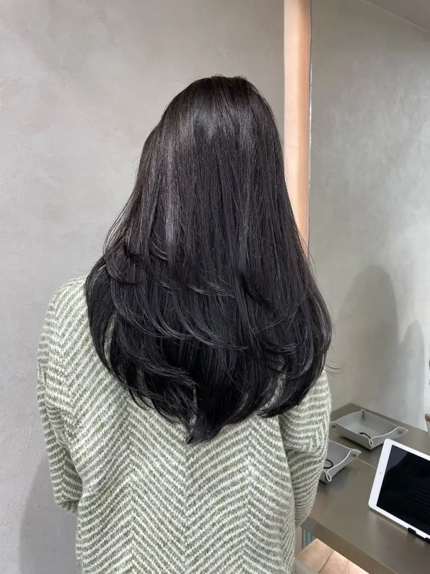 ロング カラー カット ヘアカラー トリートメント 🌈Hiroki🌈 似合わせヘアのヘアスタイル