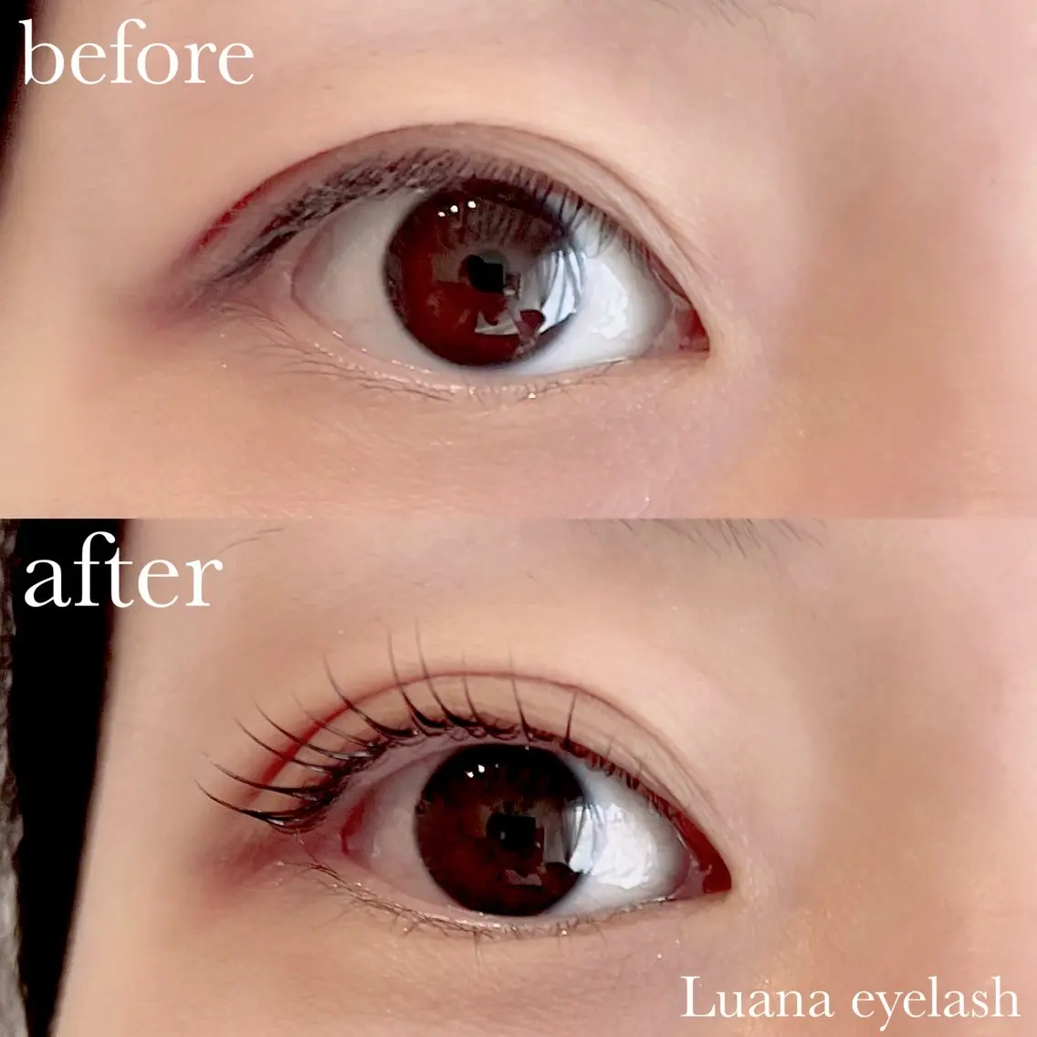 マツエク・マツパ Luana eyelashのマツエク・マツパデザイン