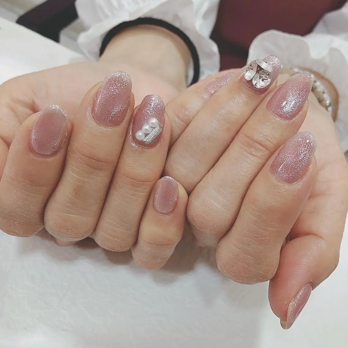 ネイル ストーンネイル ハンドネイル liddell Murakamiのネイルデザイン