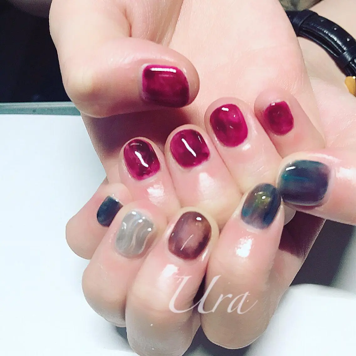 ネイル ニュアンスネイル UrakoNail 《nail》のネイルデザイン