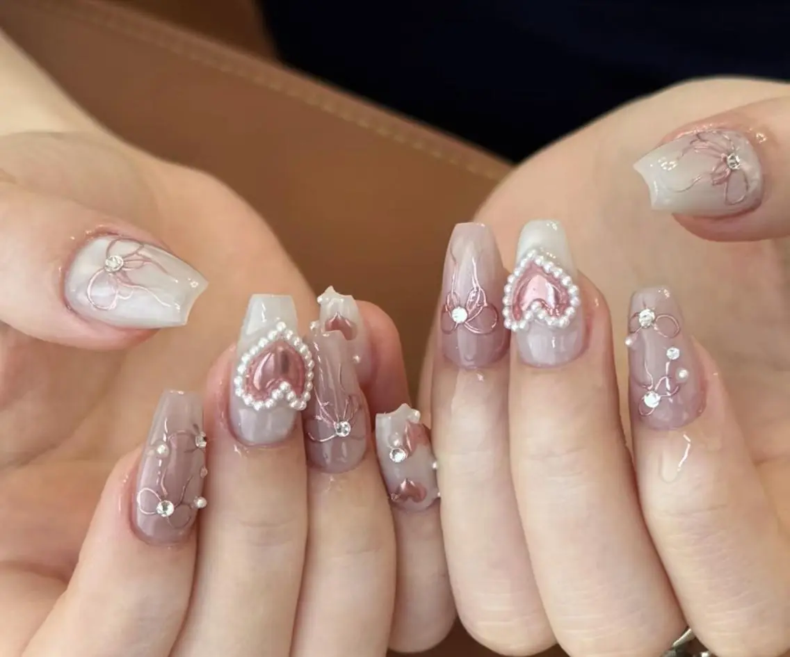 ネイル ハンドネイル By moonネイル 🌷ワンホン/韓国風のネイルデザイン