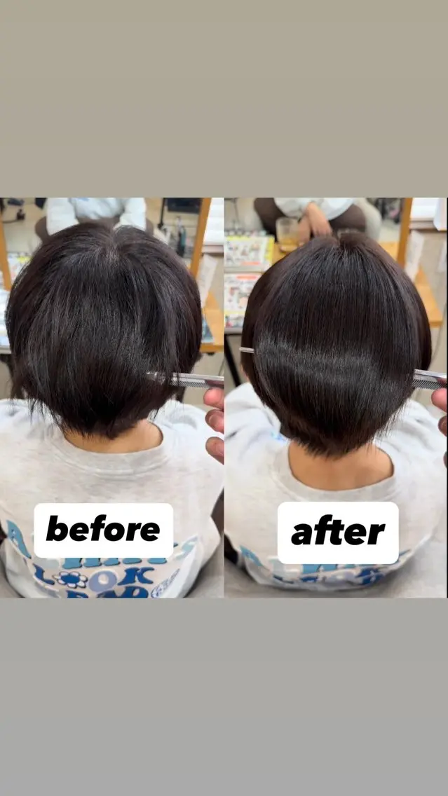 ショート 縮毛矯正 陸斗｜髪質改善×縮毛 × 大人世代対応のヘアスタイル