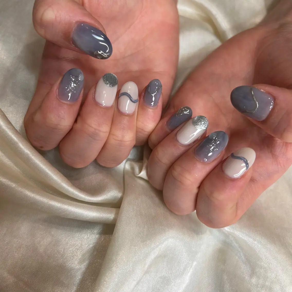 ネイル ハンドネイル 西岡 杏のネイルデザイン