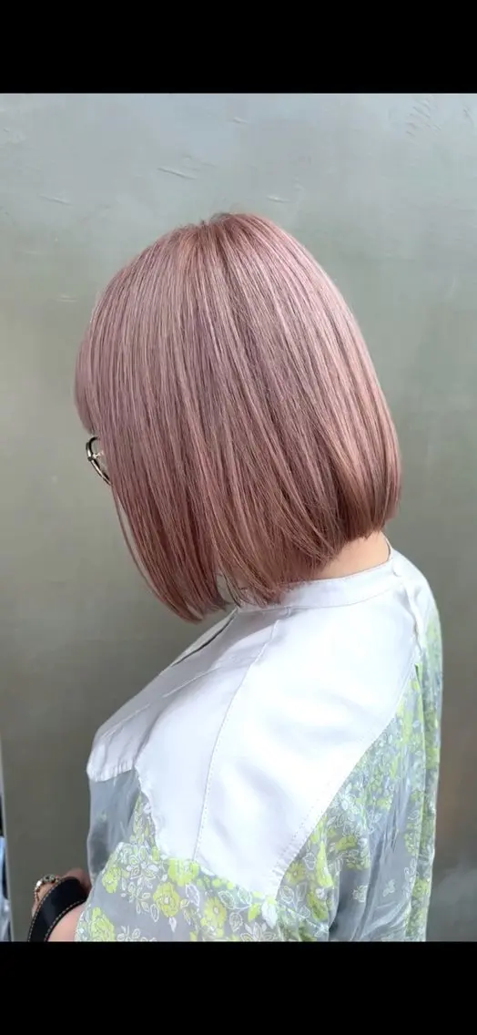 ショート 各務原/カラー/ブリ ーチお任せください!のヘアスタイル