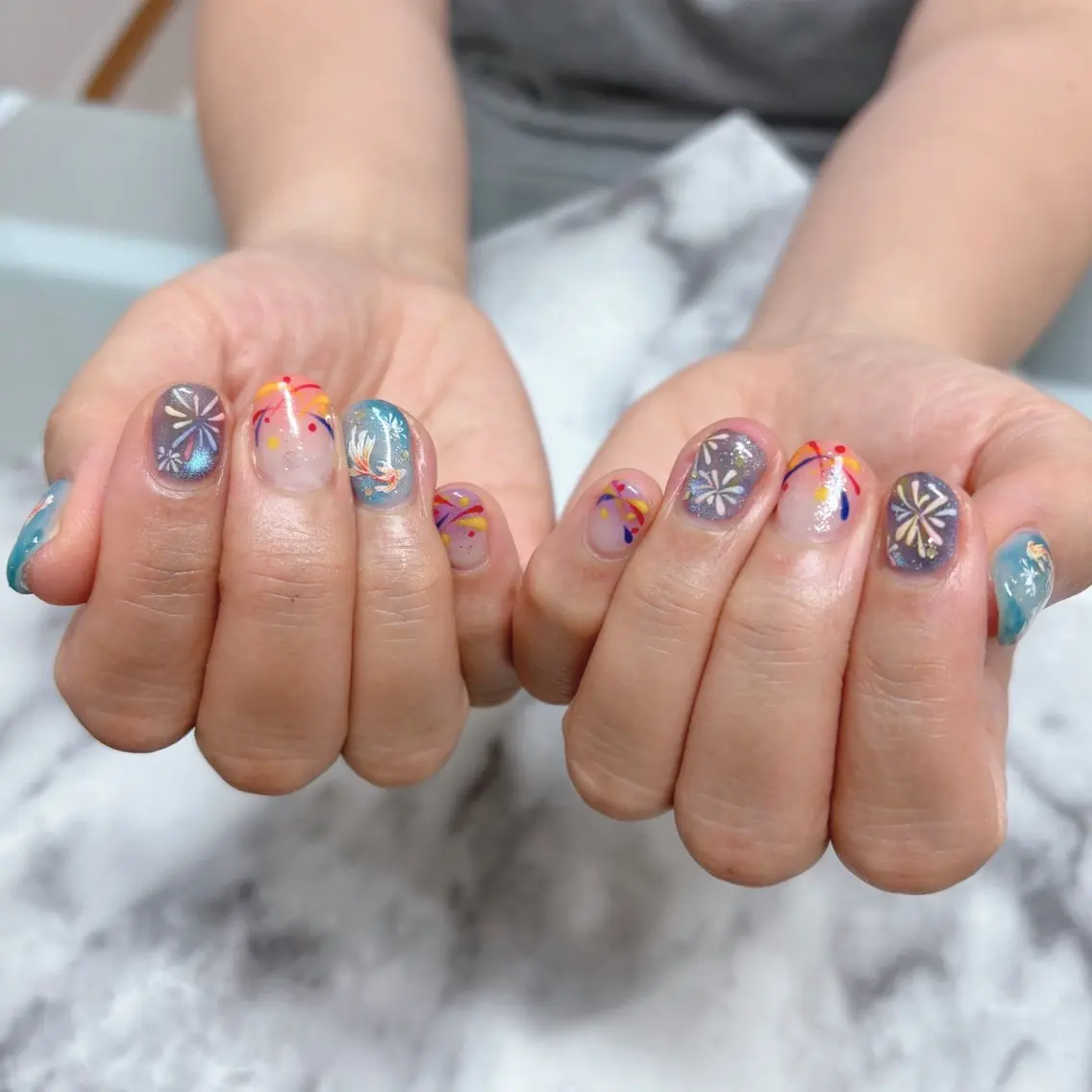 ネイル ハンドネイル ネイルサロン KURIKINDIのネイルデザイン
