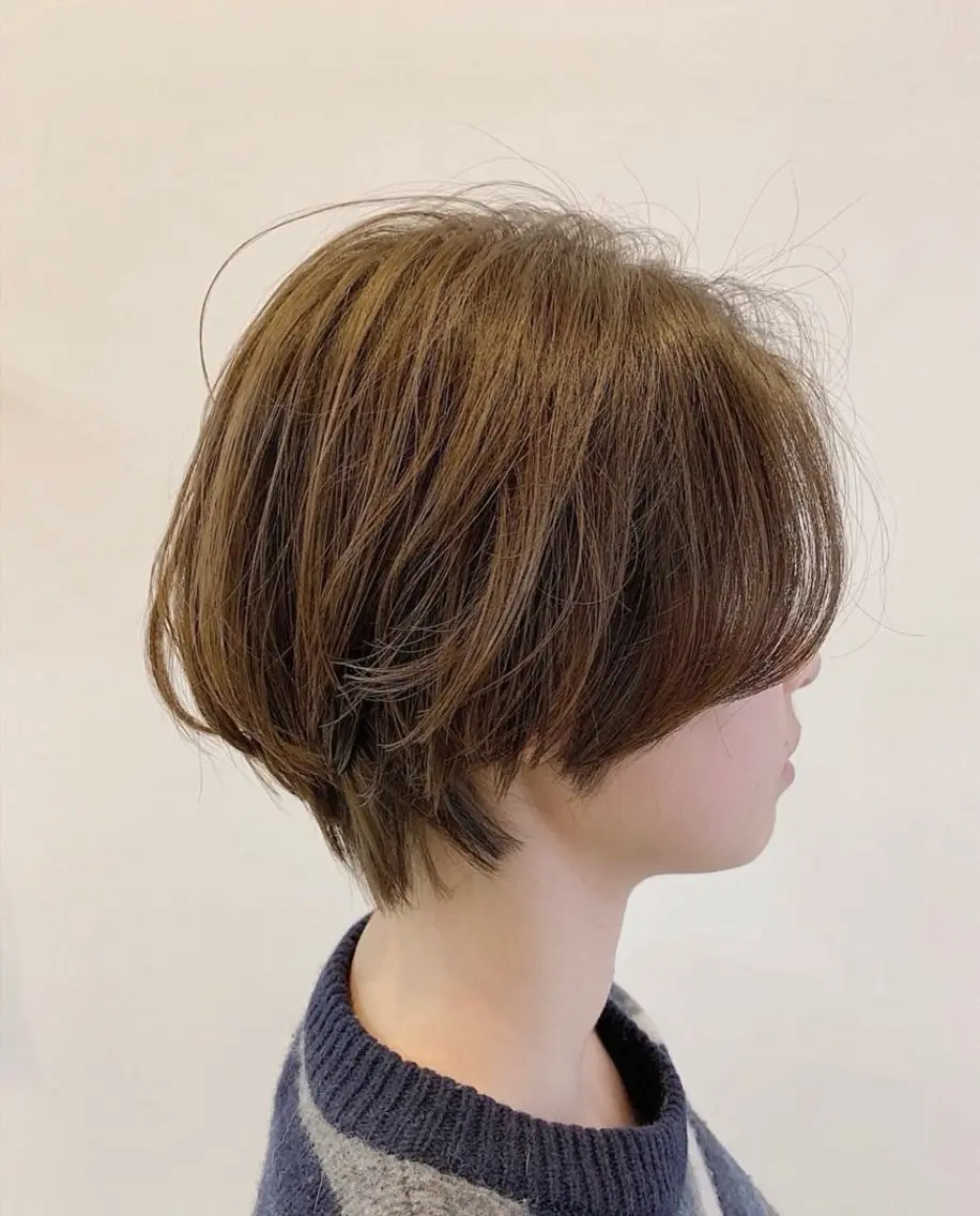 ショート ショートヘア Yukino/ 透明カラー🫧のヘアスタイル