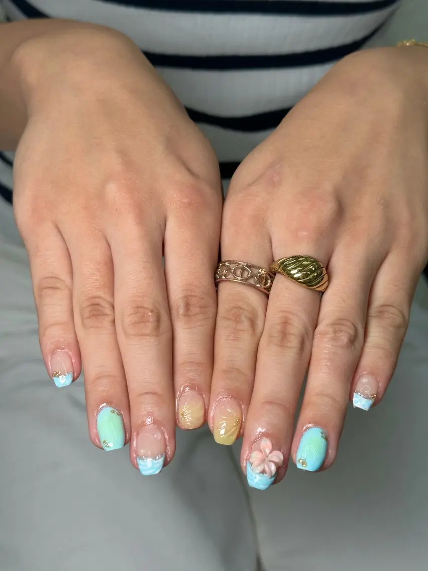 ネイル ハンドネイル 🐚 すなのネイルデザイン