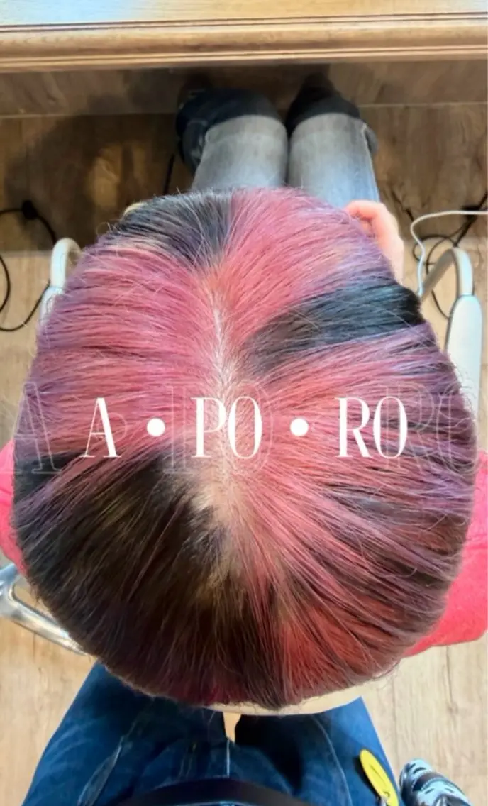 ミディアム urara 🌺aya🌺のヘアスタイル