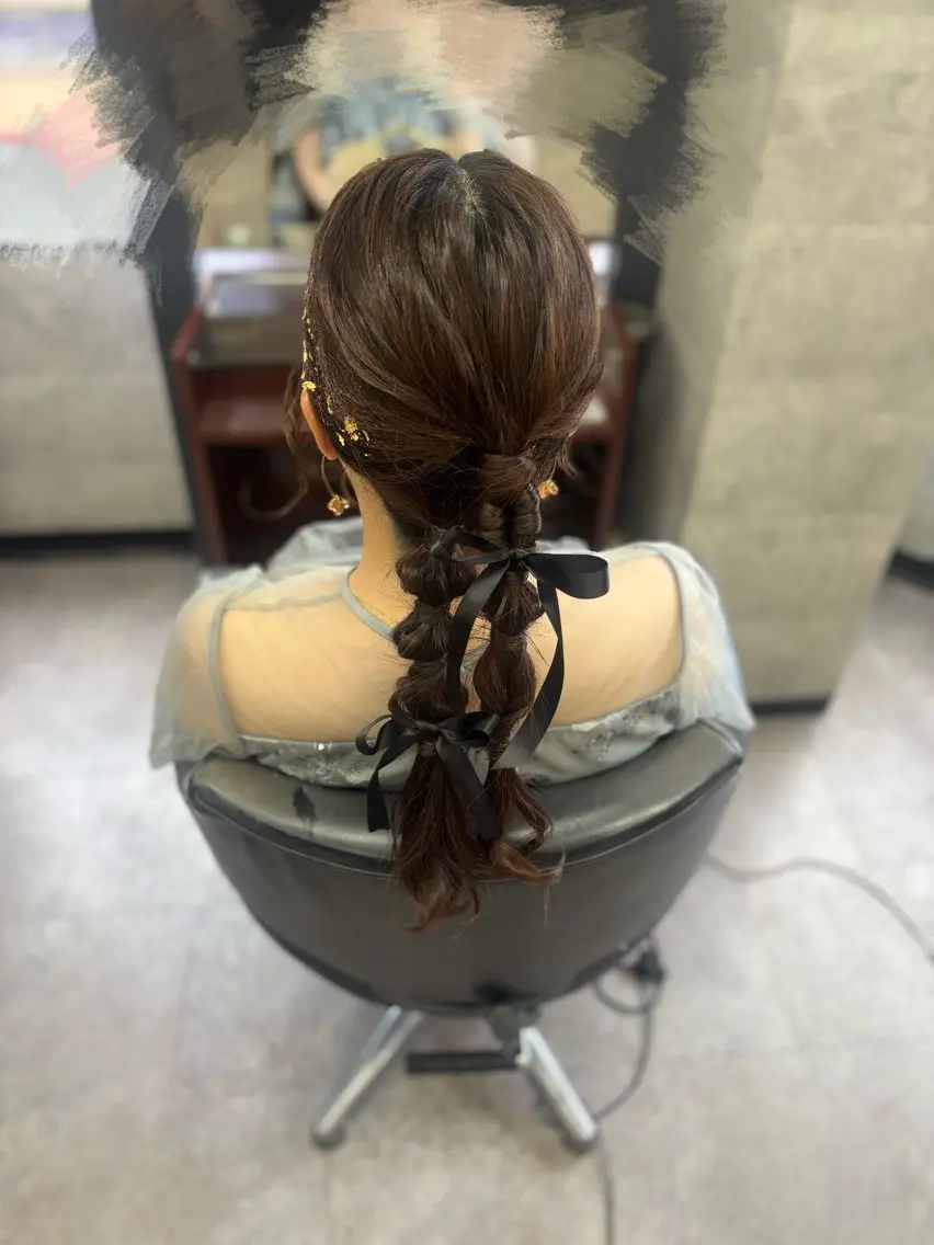 ☁️ヘアセット☁️の写真