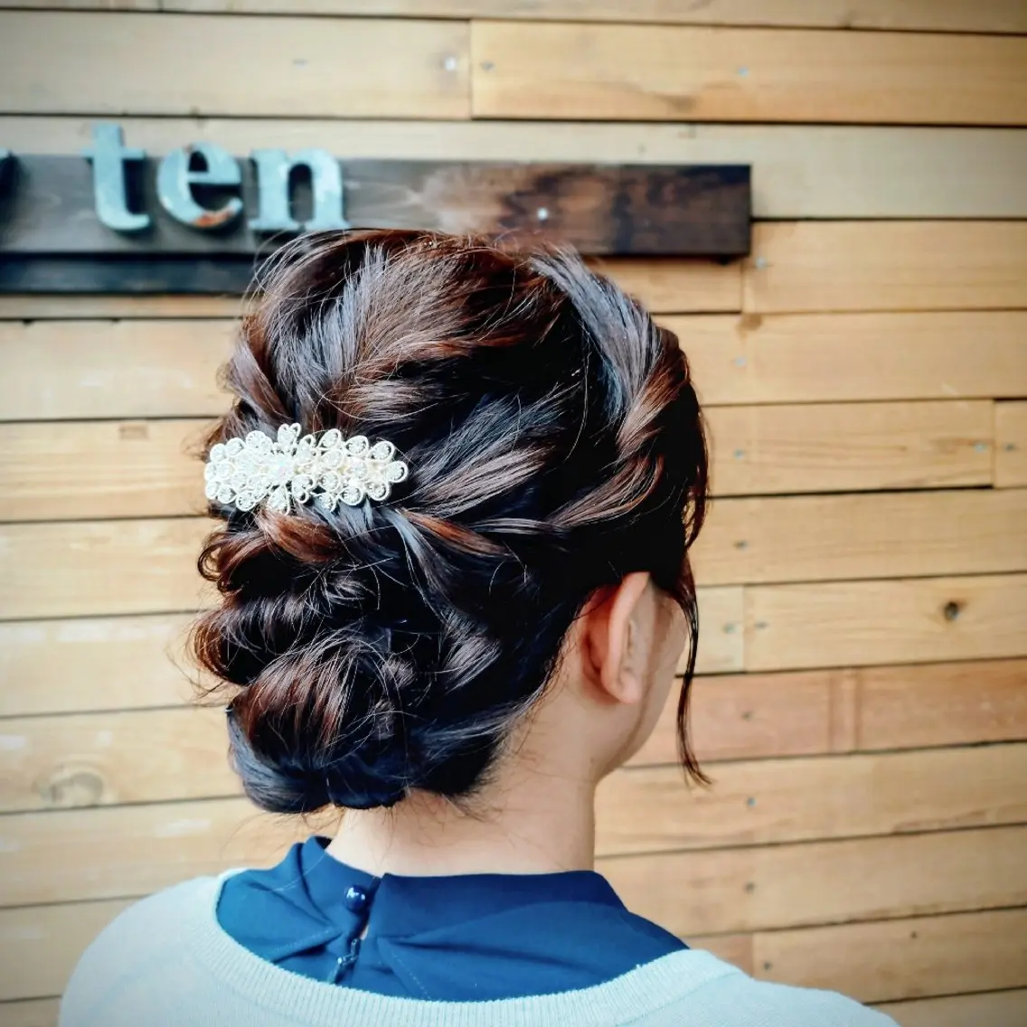 早朝7時〜対応　ヘアアレンジの写真