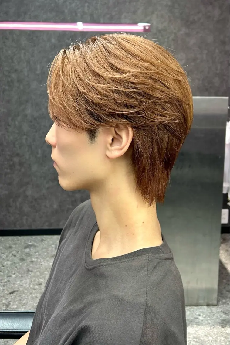 ショート カラー メンズ カット ヘアカラー メンズスタイリスト 前田雄輝のヘアスタイル