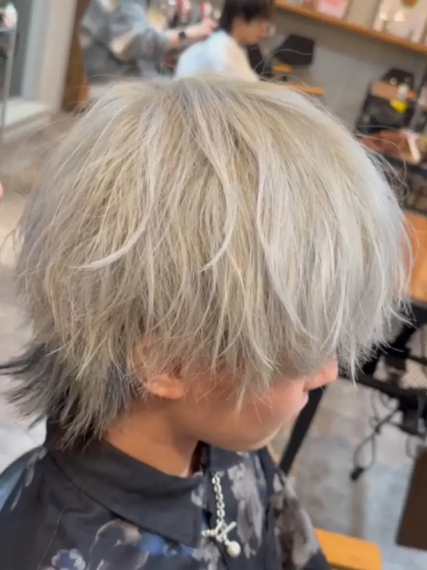 メンズ カラー ダブルカラー こだっく /メンズカットのヘアスタイル