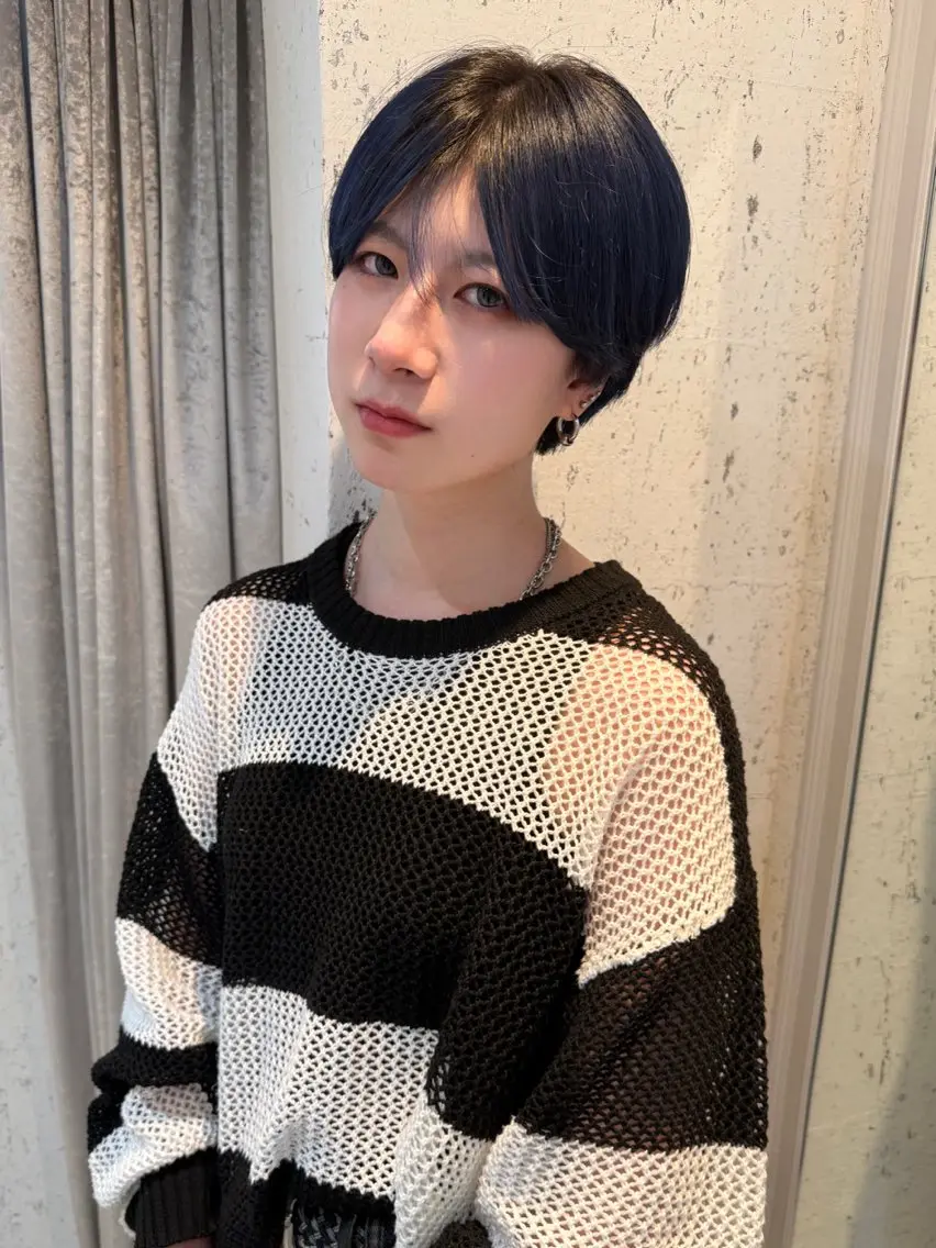 ショート カラー ブリーチ カット ヘアカラー トリートメント mai / linoah˚✧のヘアスタイル