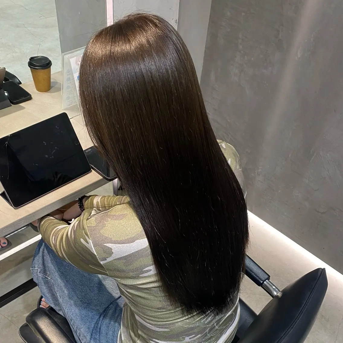 ロング カラー ブラウンカラー ダークブラウン こうすけ/カット ブリーチモデル募集中のヘアスタイル
