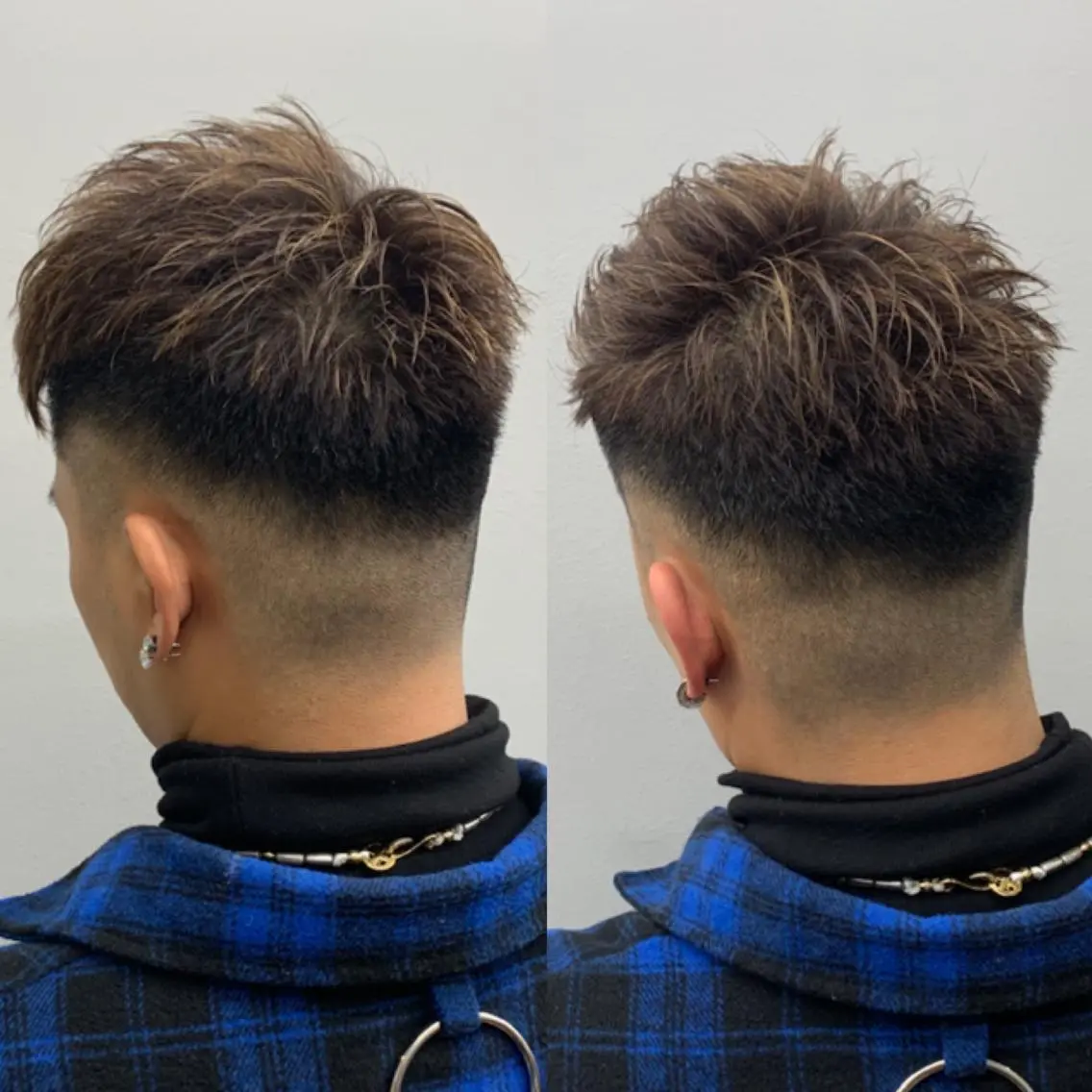 メンズ フェードカット メンズパーマ メンズ特化美容師/ 新井　洸太のヘアスタイル