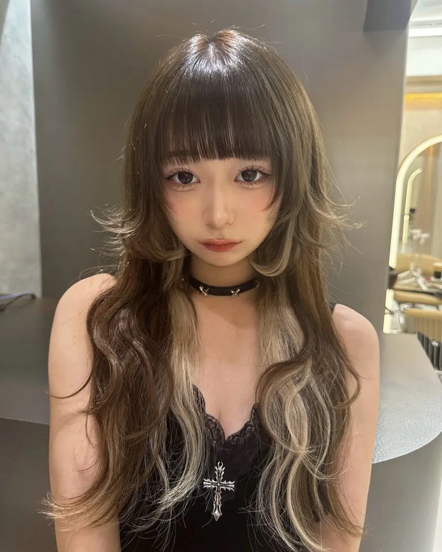 【人気No. 1✨】韓国風レイヤーカット💕　シャンプー&ブロー込み🫶Quickトリートメント付き🩶の写真