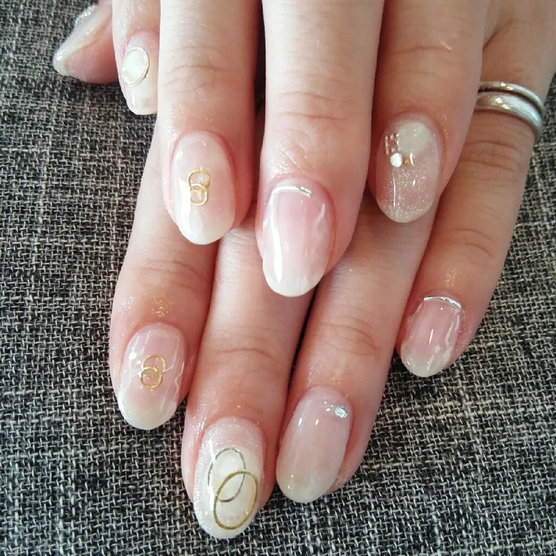 ネイル クリアネイル ニュアンスネイル private salon mieのネイルデザイン