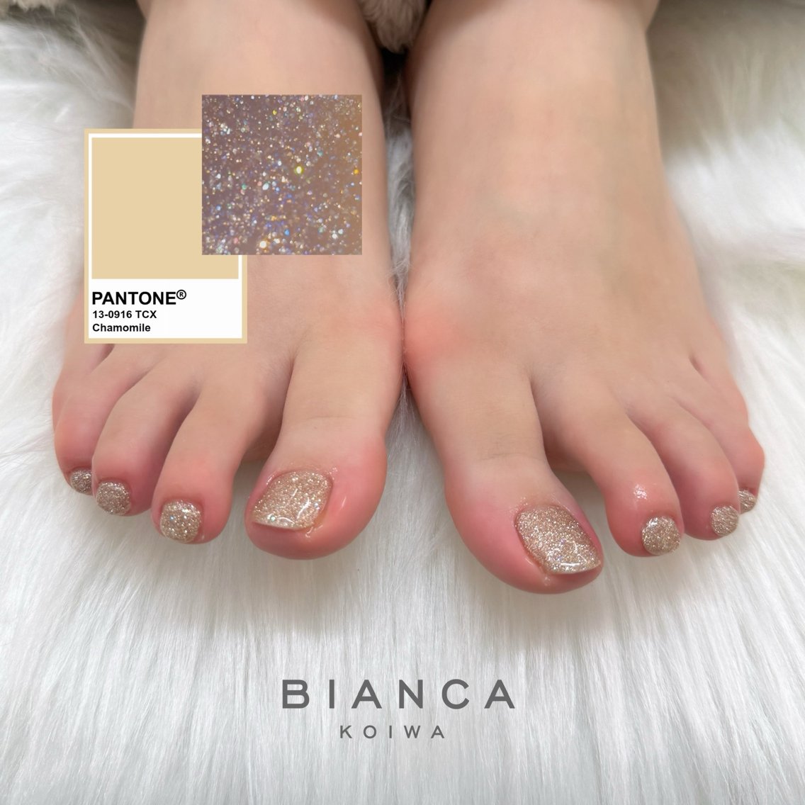ネイル フットネイル Bianca 小岩 manatsu🌻のネイルデザイン