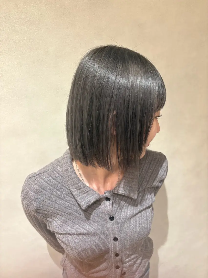 ミディアム 空閑 永知のヘアスタイル