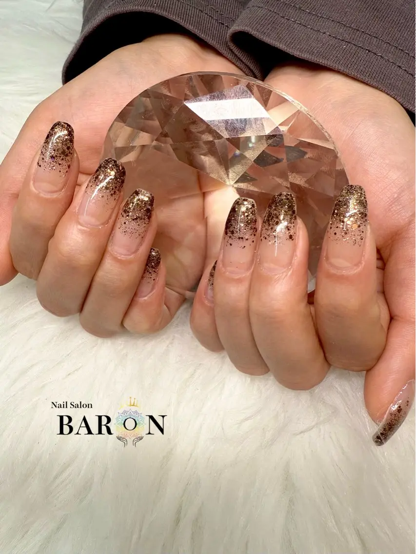 ネイル ハンドネイル BARON 🖤SERI🖤のネイルデザイン