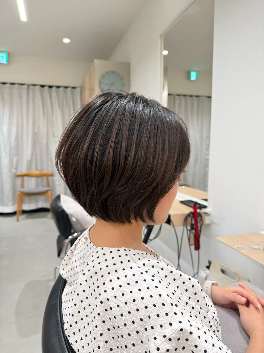 ショート an🦋レイヤー/ 無料カット【蔵前】のヘアスタイル