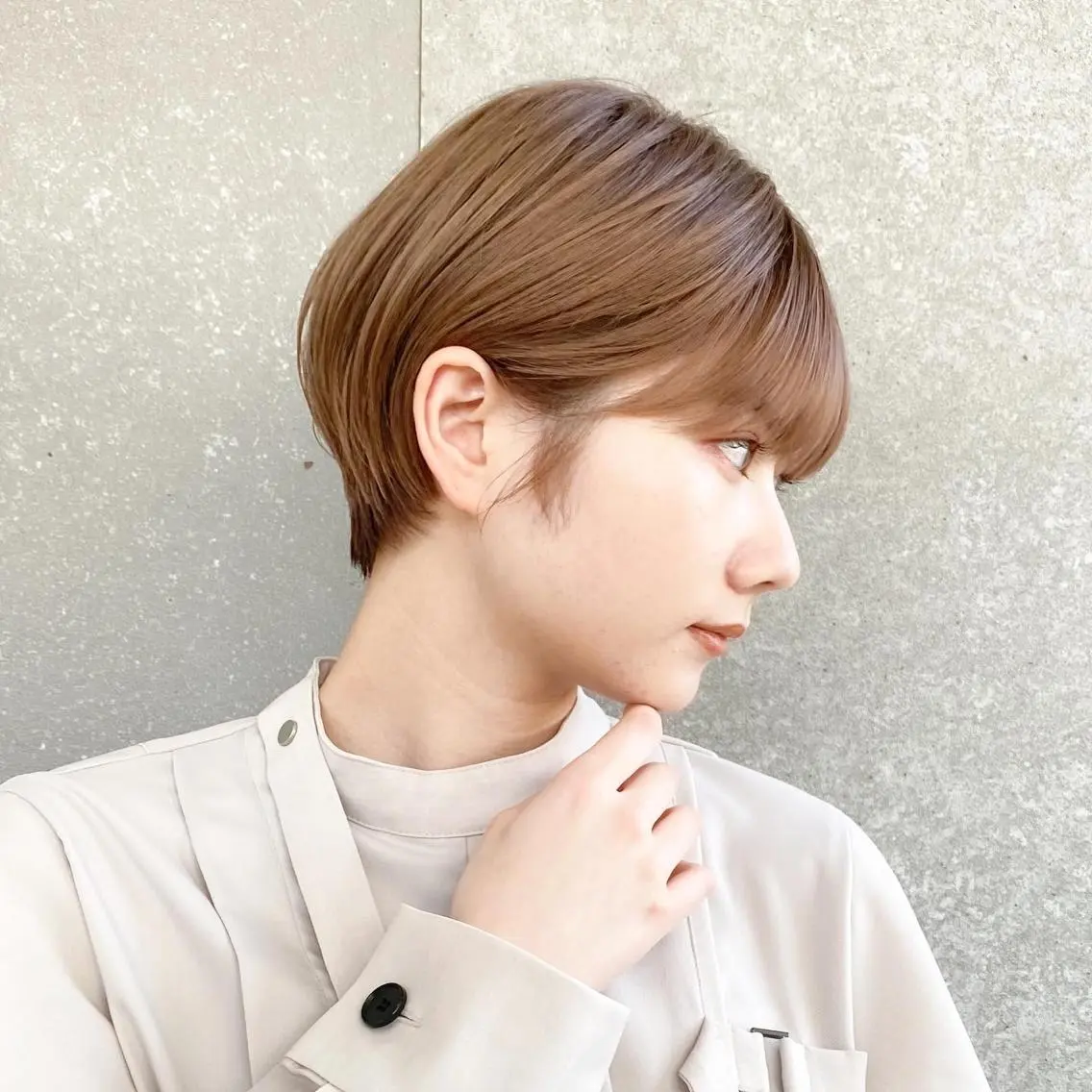 ショート カット ヘアカラー 縮毛矯正 トリートメント 似合わせ/小顔カット 🔷山方直也のヘアスタイル