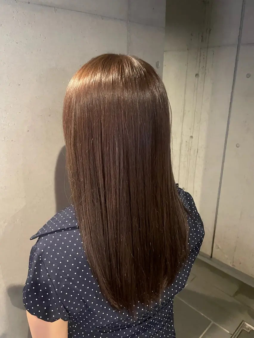 ロング カラー .⋆𝜗𝜚カラー モデル募集/yuuのヘアスタイル