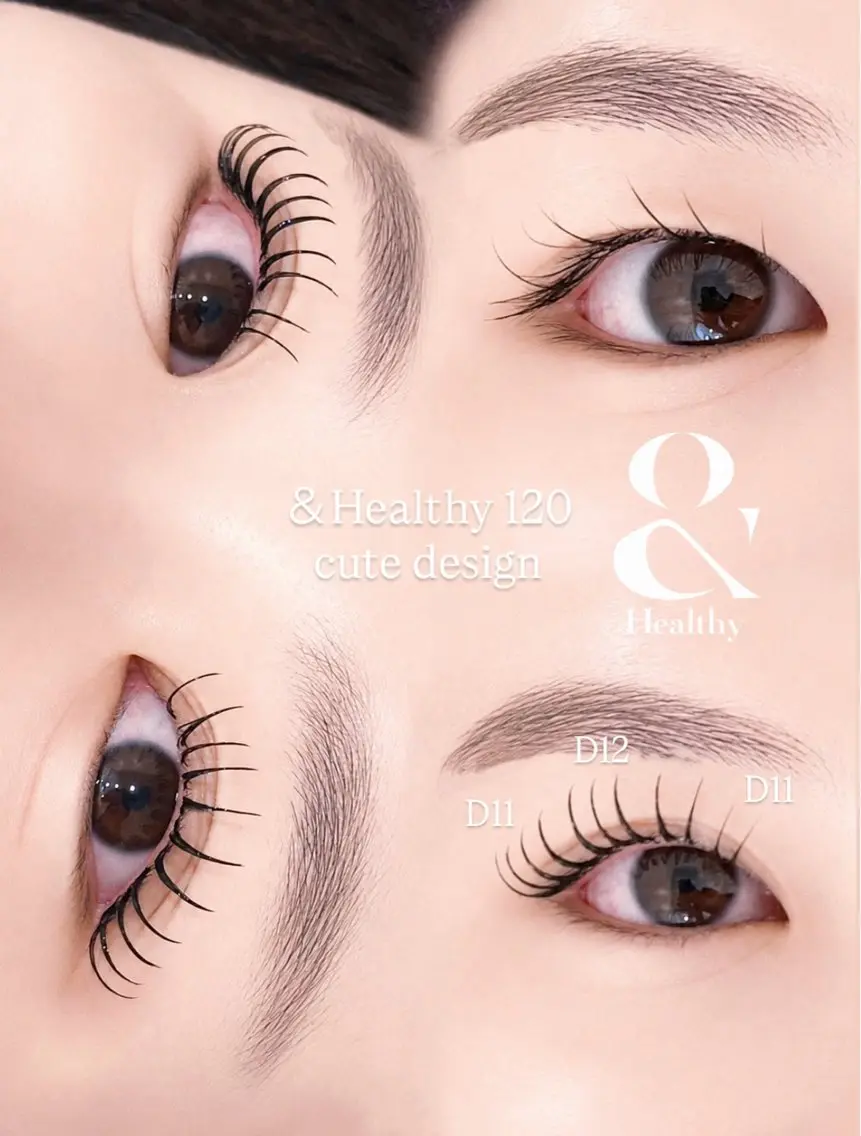 【本日限定🧚‍♂️】アンドヘルシー🎀エクステ100~120本×パーマ(フラットラッシュ使用✨)の写真